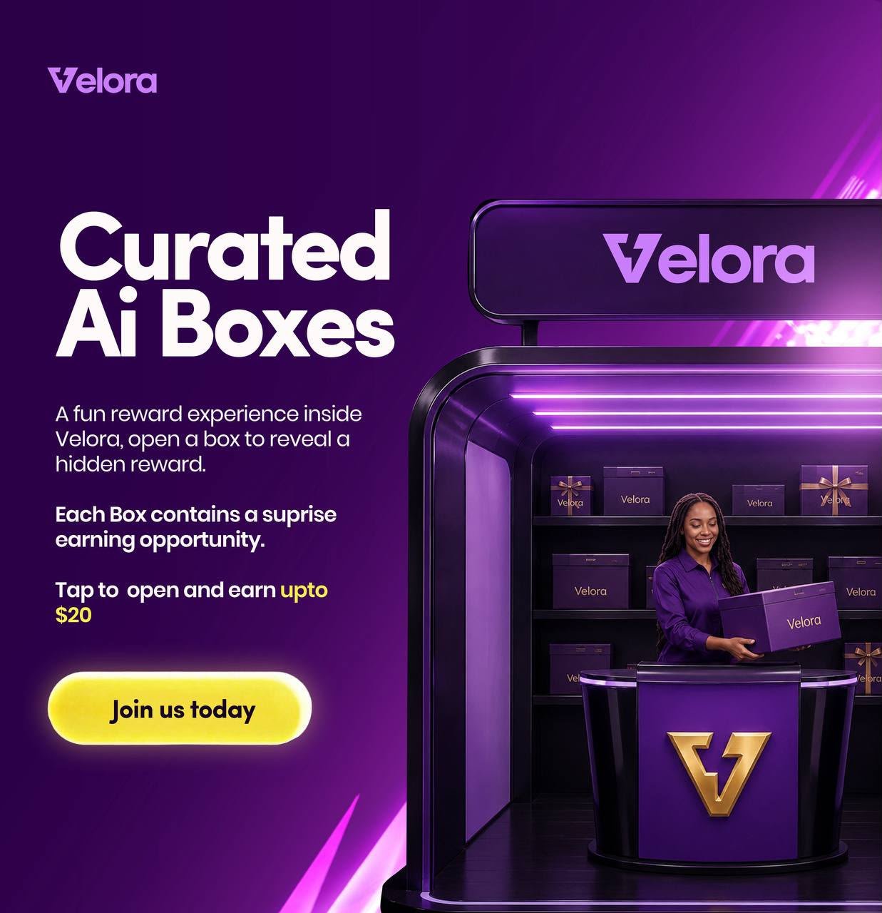 VELORA Curated AI Boxes