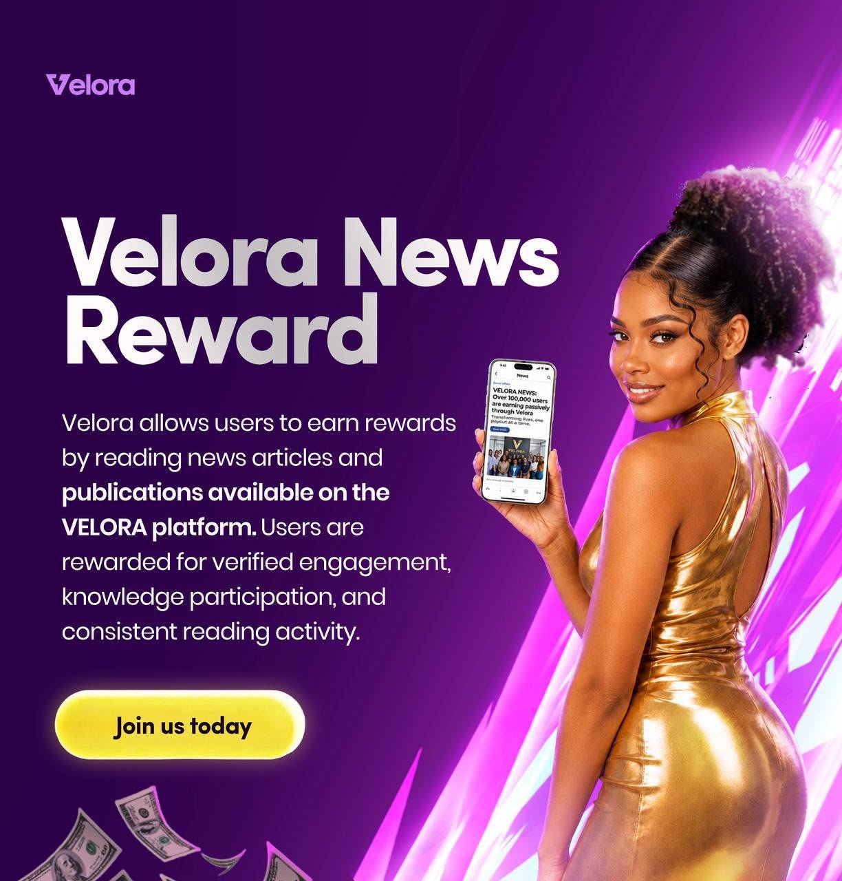 VELORA News Rewards